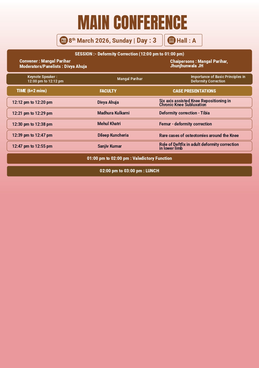 ASAMICON 2026 Scientific Programme